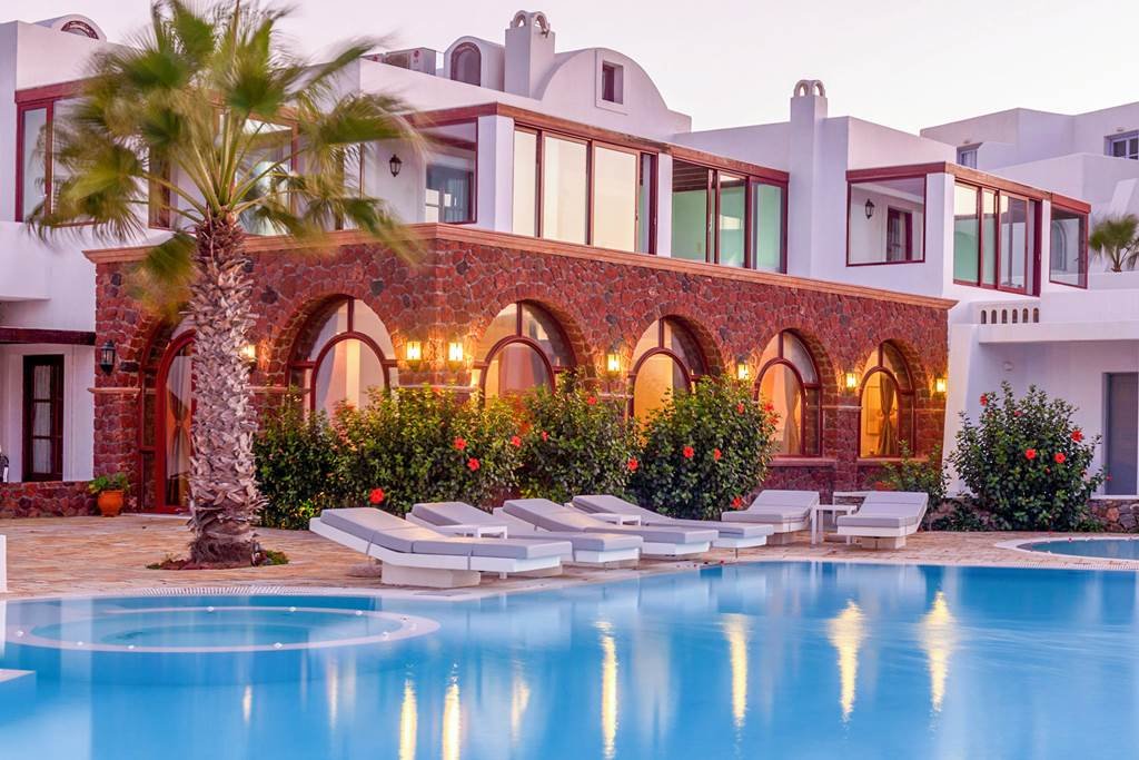 Piscine de la Maison des Lys, Santorin