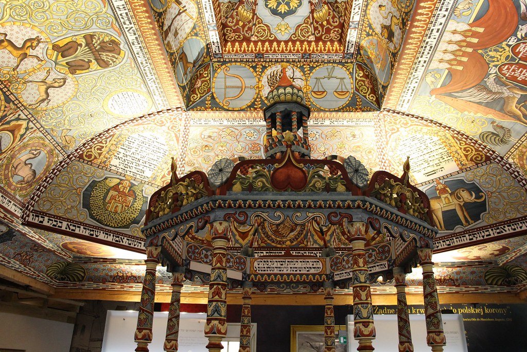 Musée de l'histoire des juifs polonais, Varsovie Intérieur moderne et lumineux du Musée de l'histoire des Juifs polonais à Varsovie, illustrant la richesse culturelle et la mémoire historique du peuple juif en Pologne